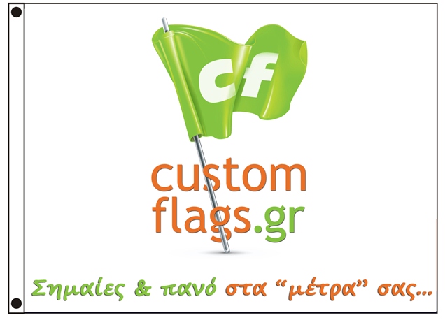 custom advertising flag for CUSTOM FLAGS