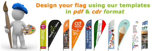 flag design templates in cdr and pdf format