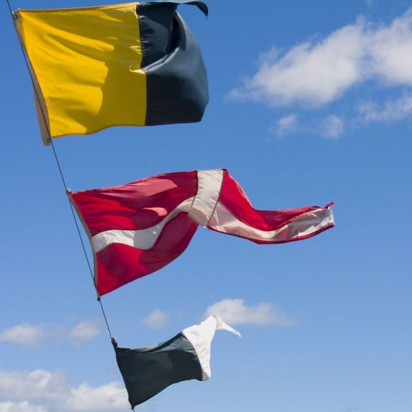 nautical flags - ship flags