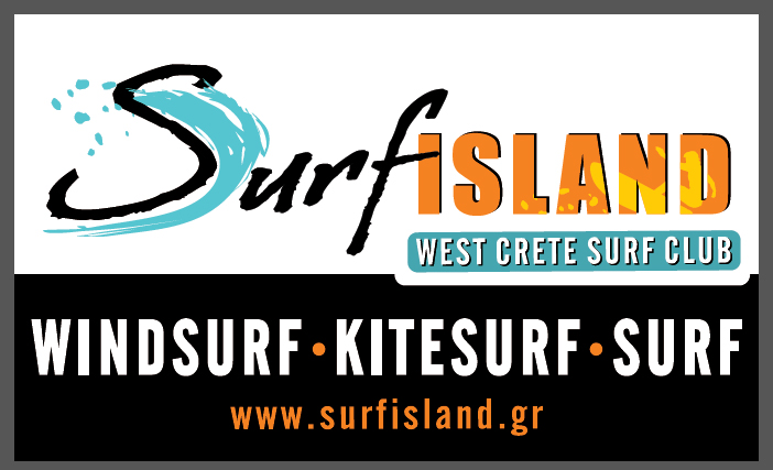 advertising banner 250x150cm for SURF ISLAND